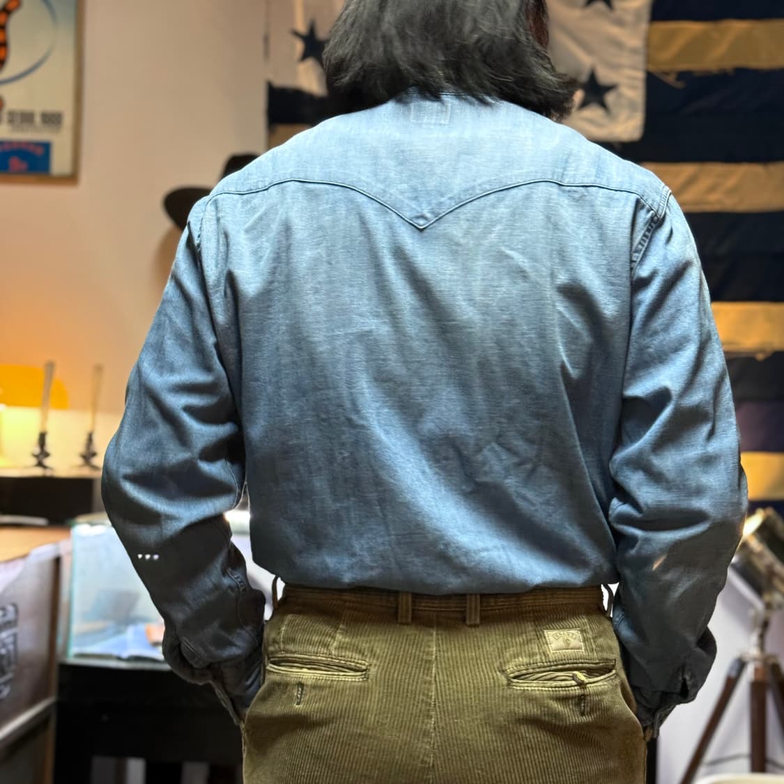 리바이스 데님 웨스턴 셔츠 XL 상품이미지8