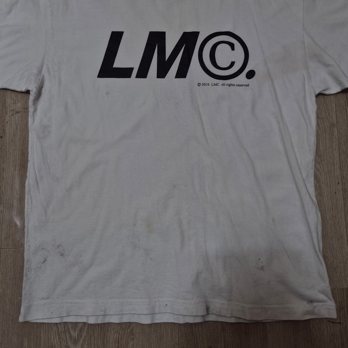 LMC 엘엠씨 2019 빅로고 화이트 반팔티셔츠 M(95) 상품이미지3