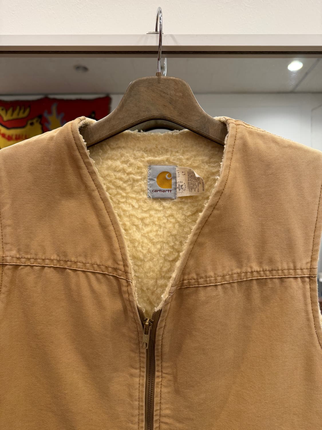 80s Carhartt 칼하트 덕 캔버스 워크 베스트 (USA) 상품이미지3