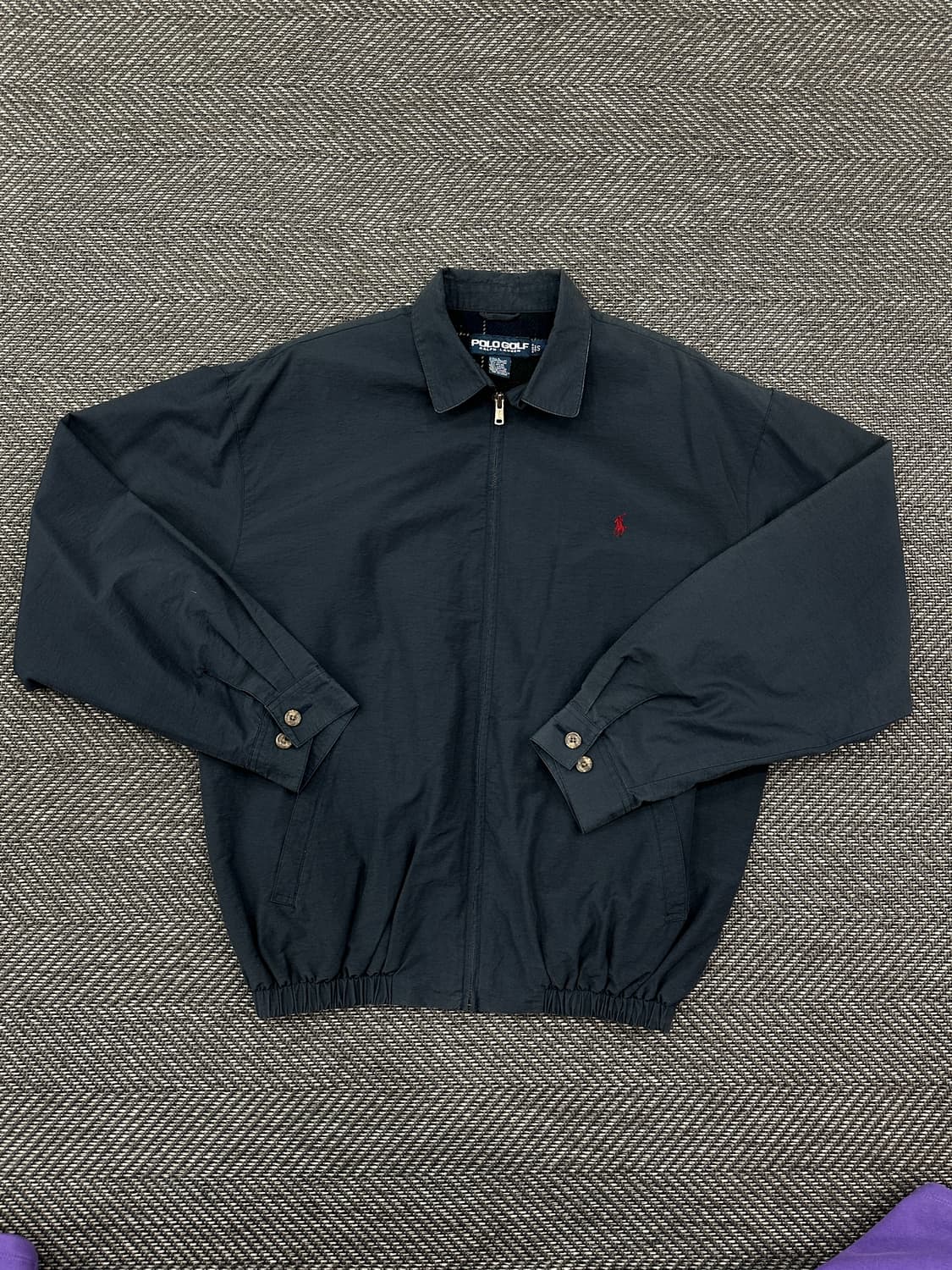 폴로 네이비 집업 S 상품이미지1