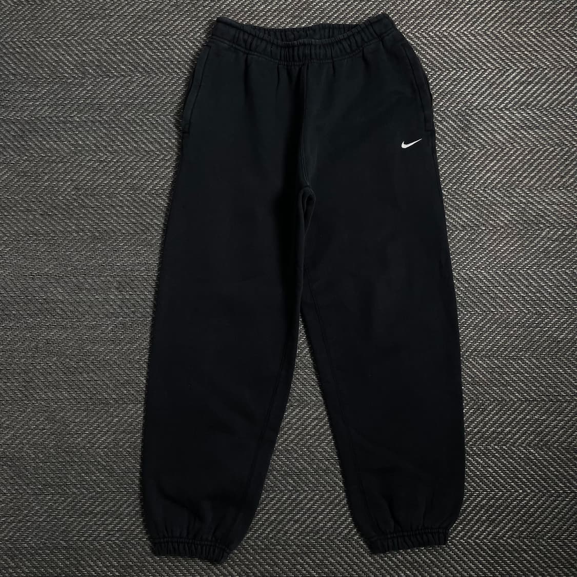 나이키 스우시 블랙 트레이닝 스웻 팬츠y 4765 상품이미지2
