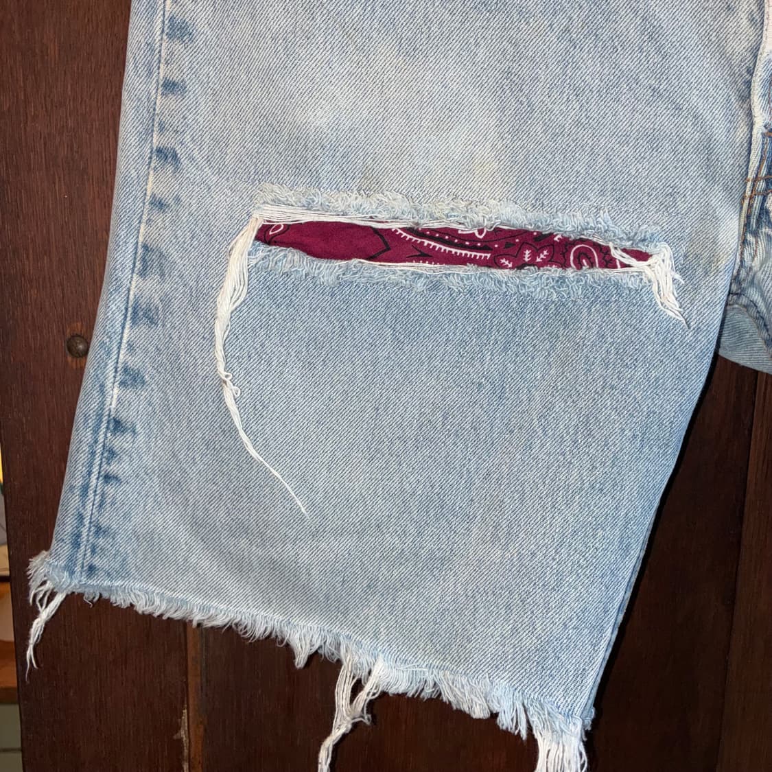 90’s Levi’s 501 Cut-Off Custom Shorts 상품이미지4