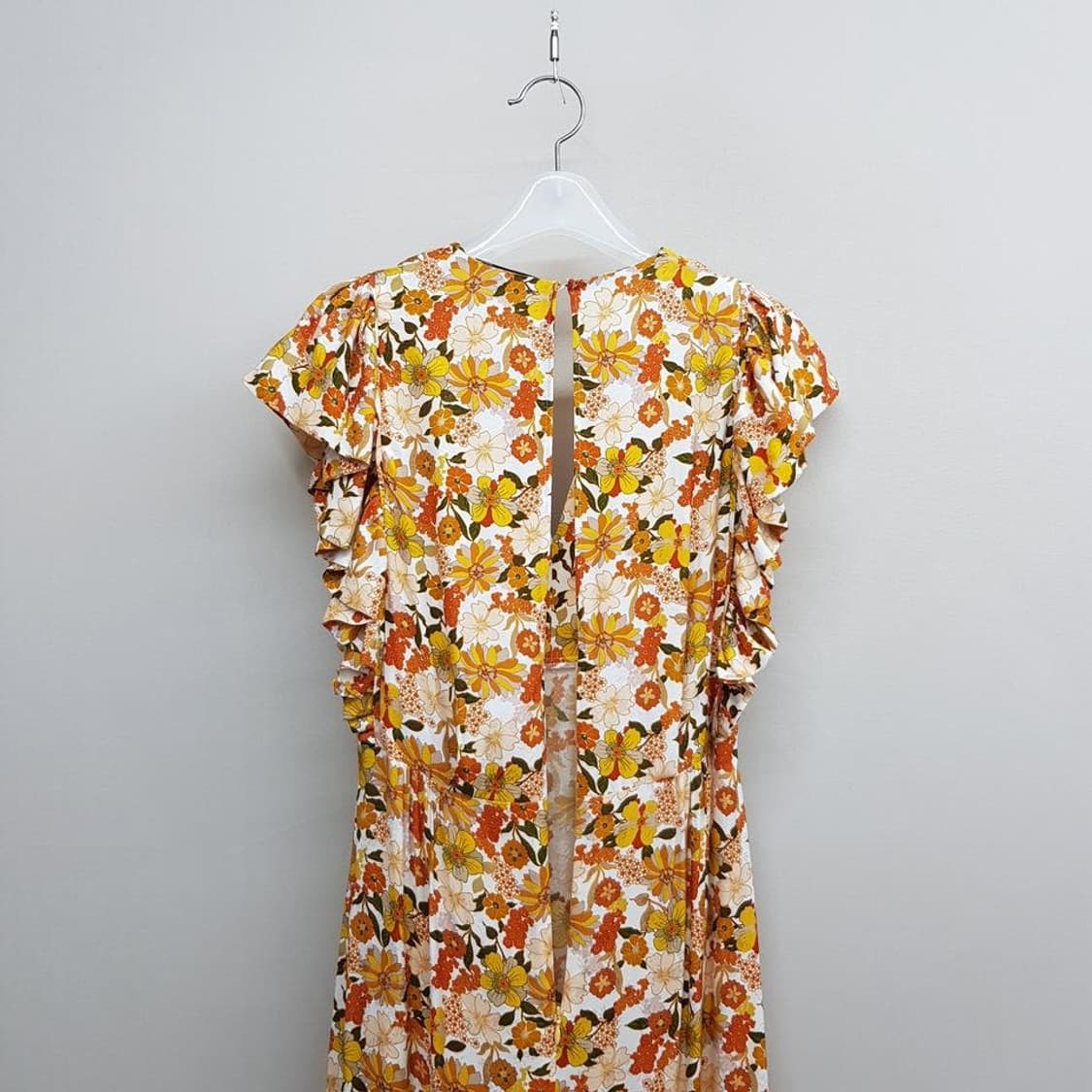 산드로 플로럴 프린트 원피스 34사이즈 상품이미지6
