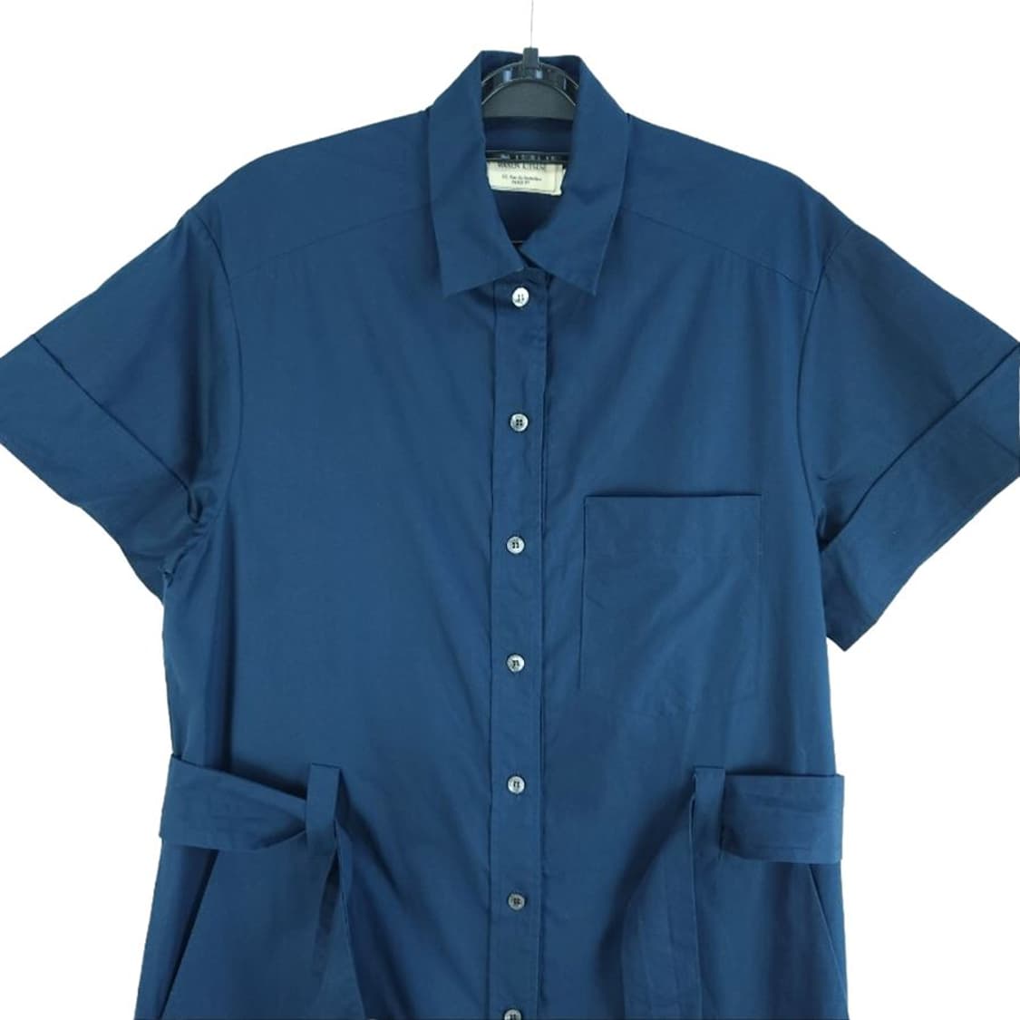 [여36(S)]메종키츠네 셔츠 반팔 원피스[Y64-151] 상품이미지2