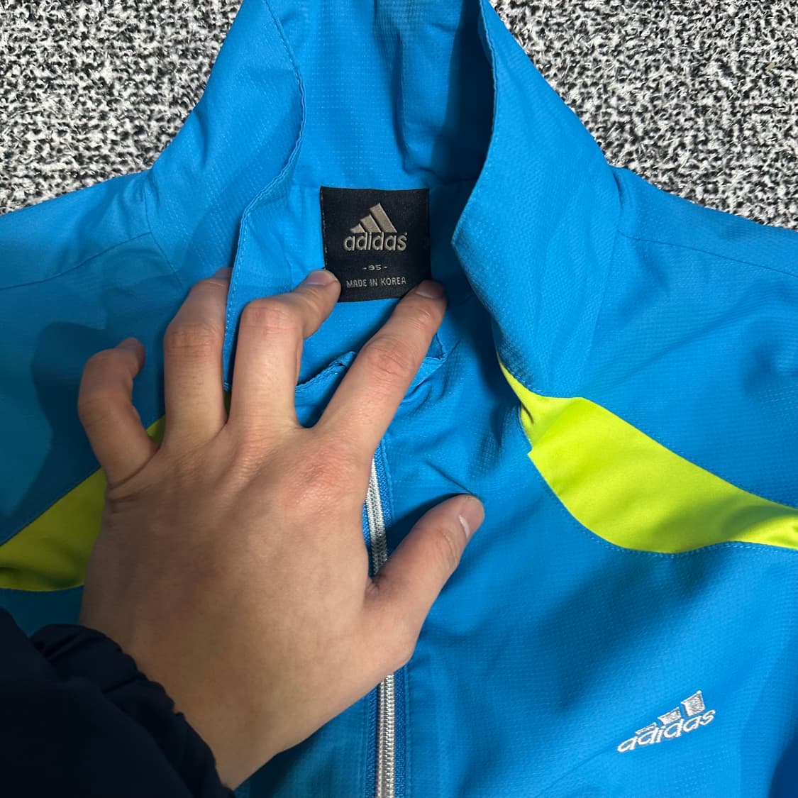 (95) 아디다스 삼선 바람막이 자켓 상품이미지2