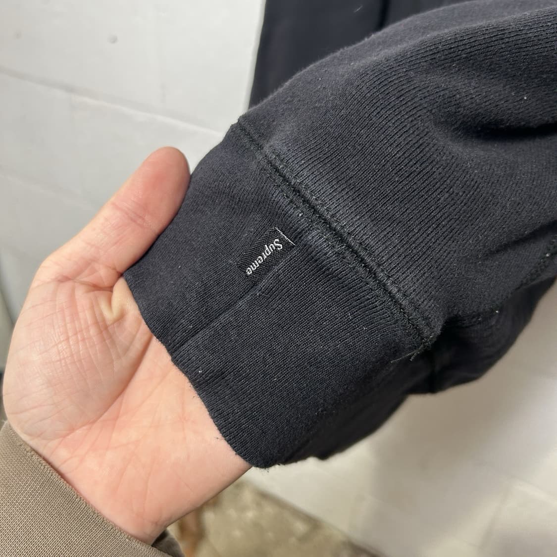19SS 슈프림 클래식 AD 후드티 블랙 상품이미지6