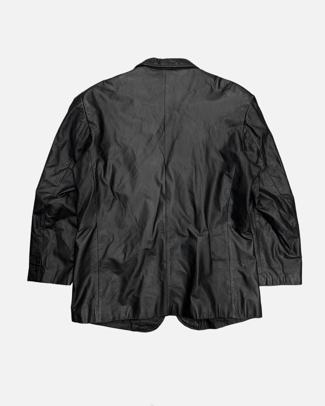 black cow leather blazer 상품이미지4