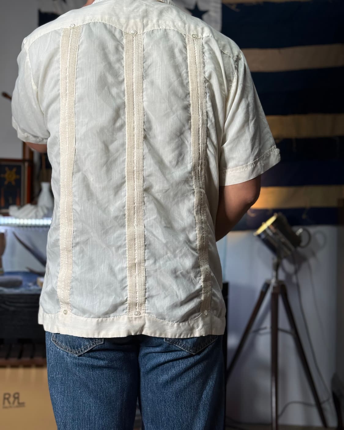 60-70's Tony Creacions 구아야베라 셔츠 42 상품이미지8