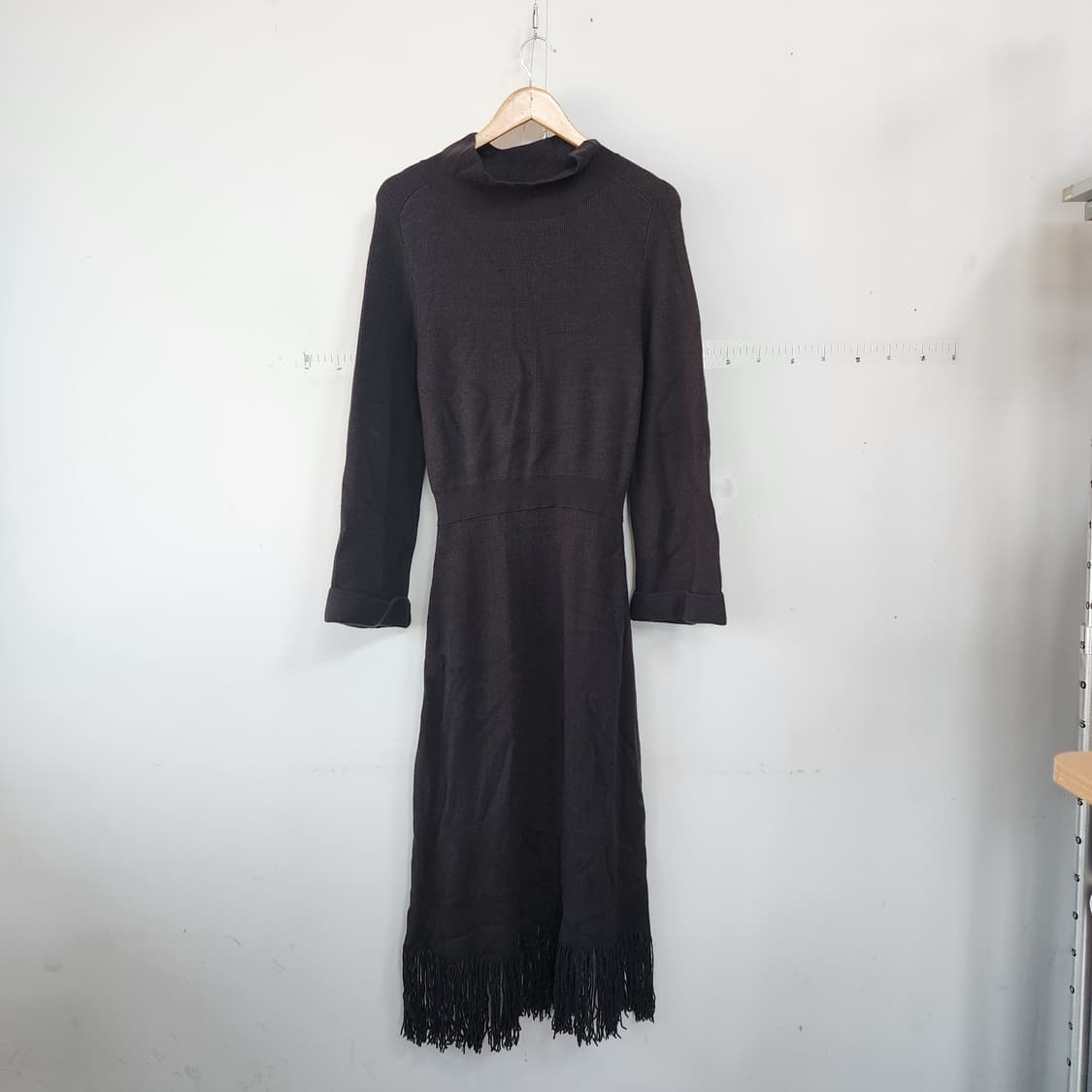 지컷 니트 롱 원피스 상품이미지1