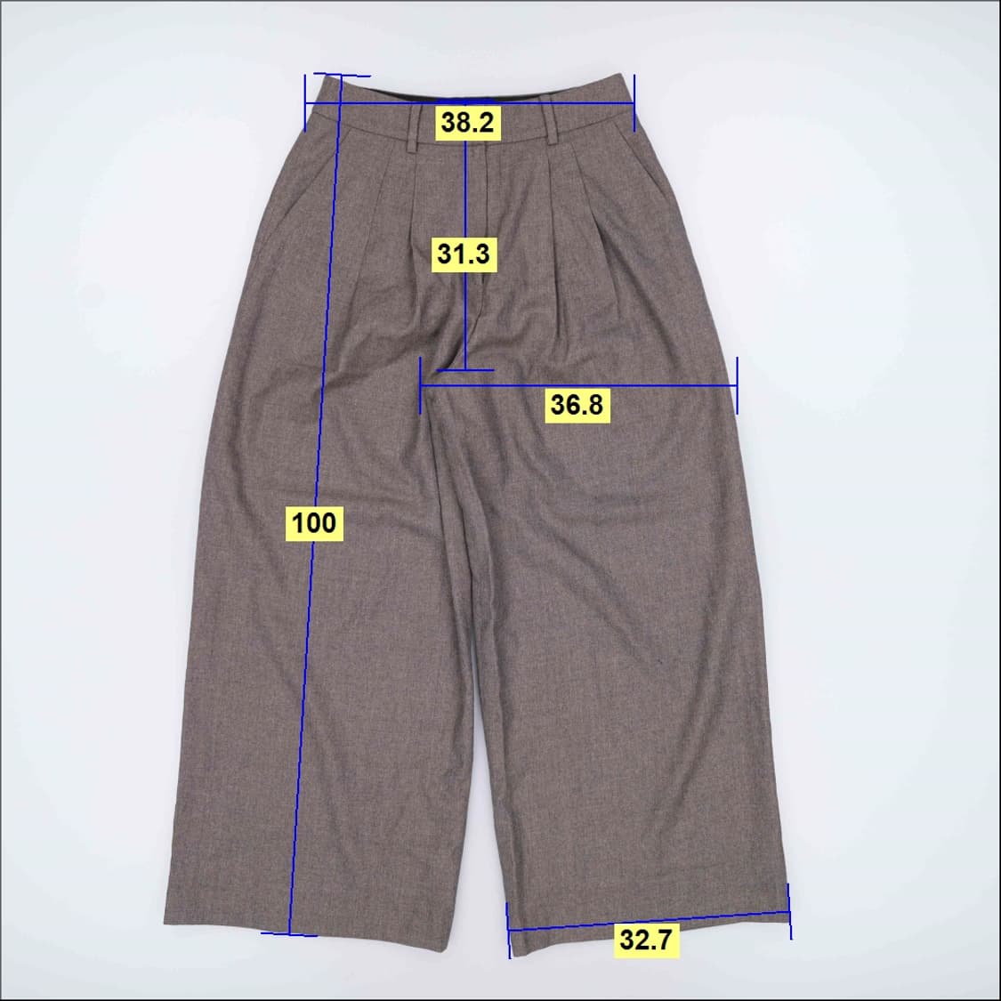 36 고급 울 와이드 슬랙스 0403H1 상품이미지5