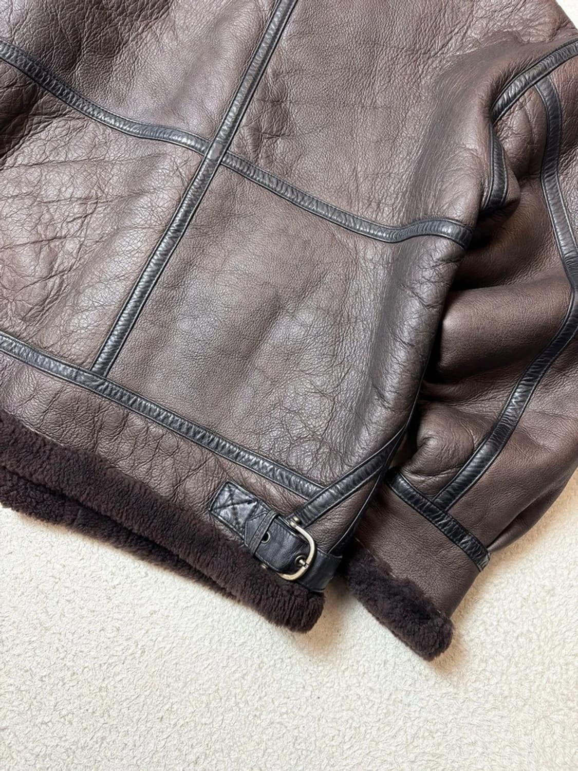 Selctede 90's B-3 양가죽 무스탕 자켓 PN6619 상품이미지8