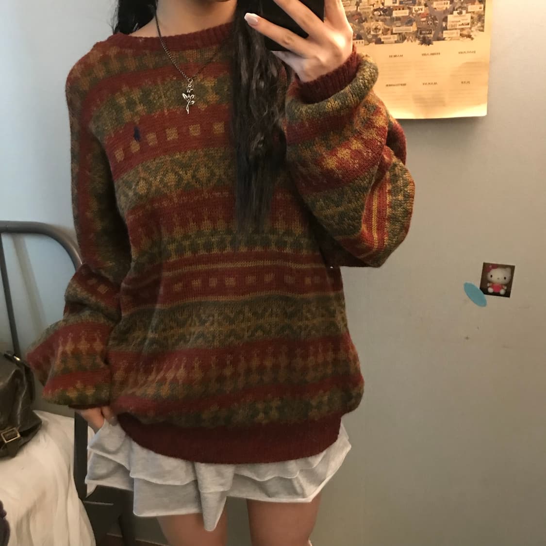 Polo 폴로랄프로렌 빅사이즈 오버핏 노르딕 니트 상품이미지2