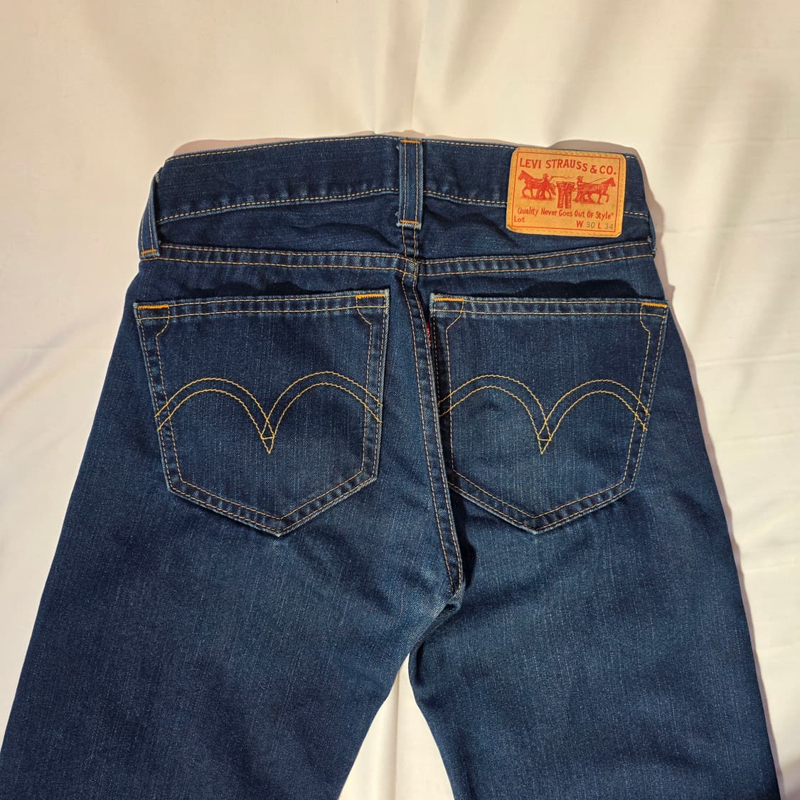 [W30L34]00s 리바이스 타입1 TYPE1 리얼루즈핏 데님팬츠 상품이미지8