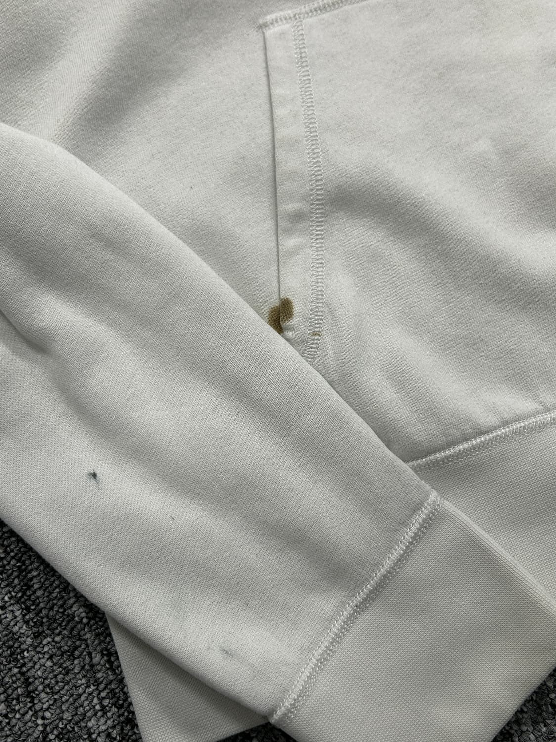 폴로 랄프로렌 포니 로고 화이트 후드티 XL  상품이미지6