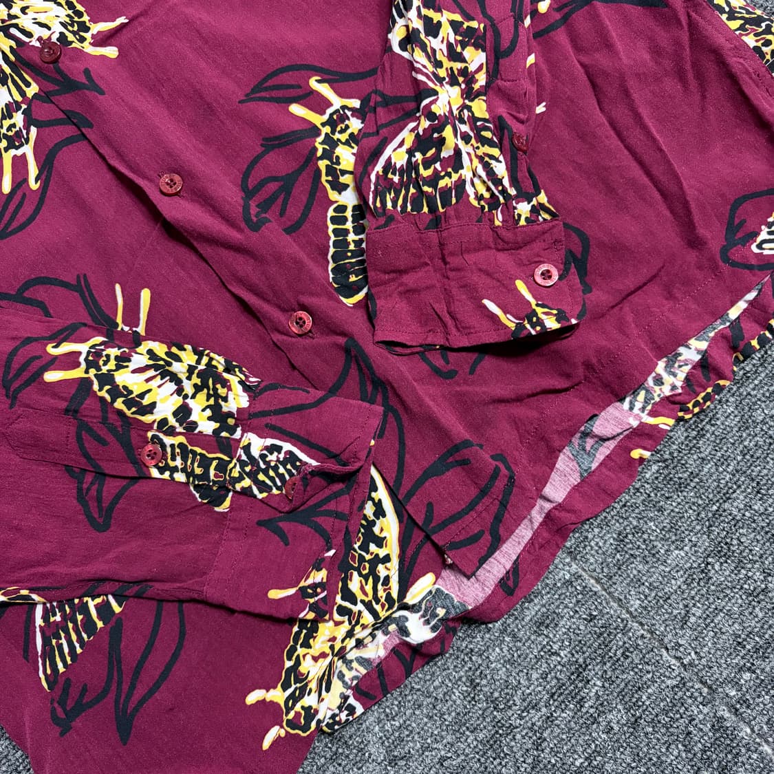 스투시 버터플라이 셔츠 상품이미지2