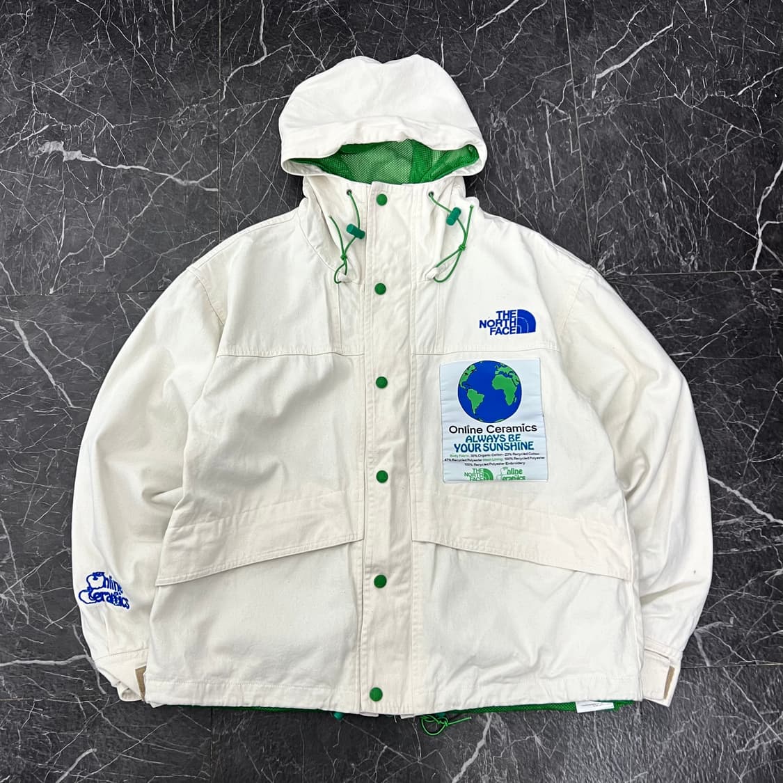 노스페이스 x 온라인 세라믹스 86 마운틴 후드 자켓 상품이미지1