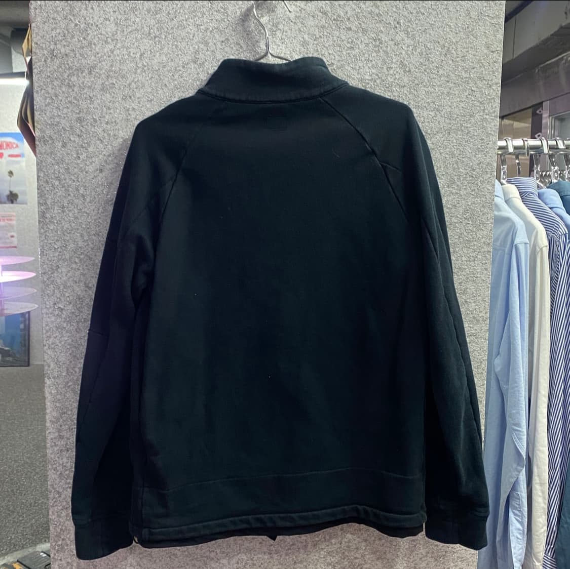 C.P 컴퍼니 렌즈 블랙 코튼 집업 B3041 상품이미지2