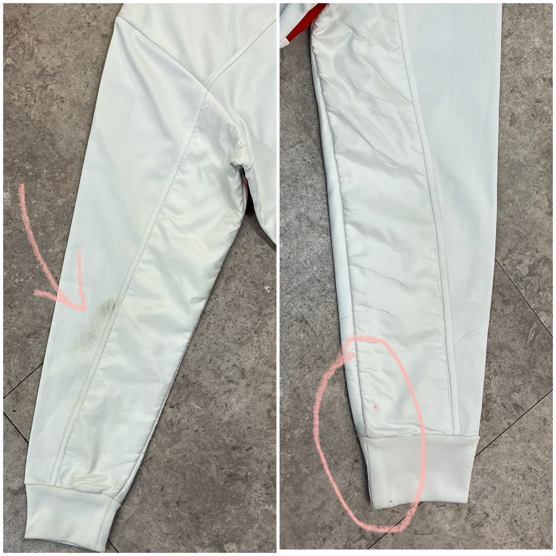 아디다스 AC밀란 트랙탑 져지 화이트 L #csz2463 상품이미지10