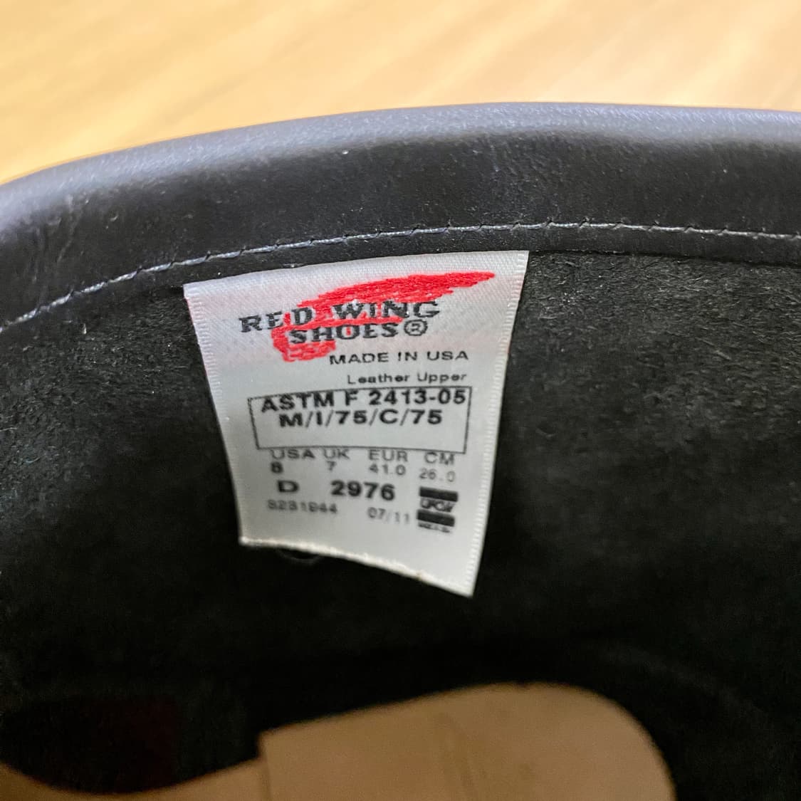 레드윙 / 2976 / 엔지니어 부츠 / 8D / 260 상품이미지10