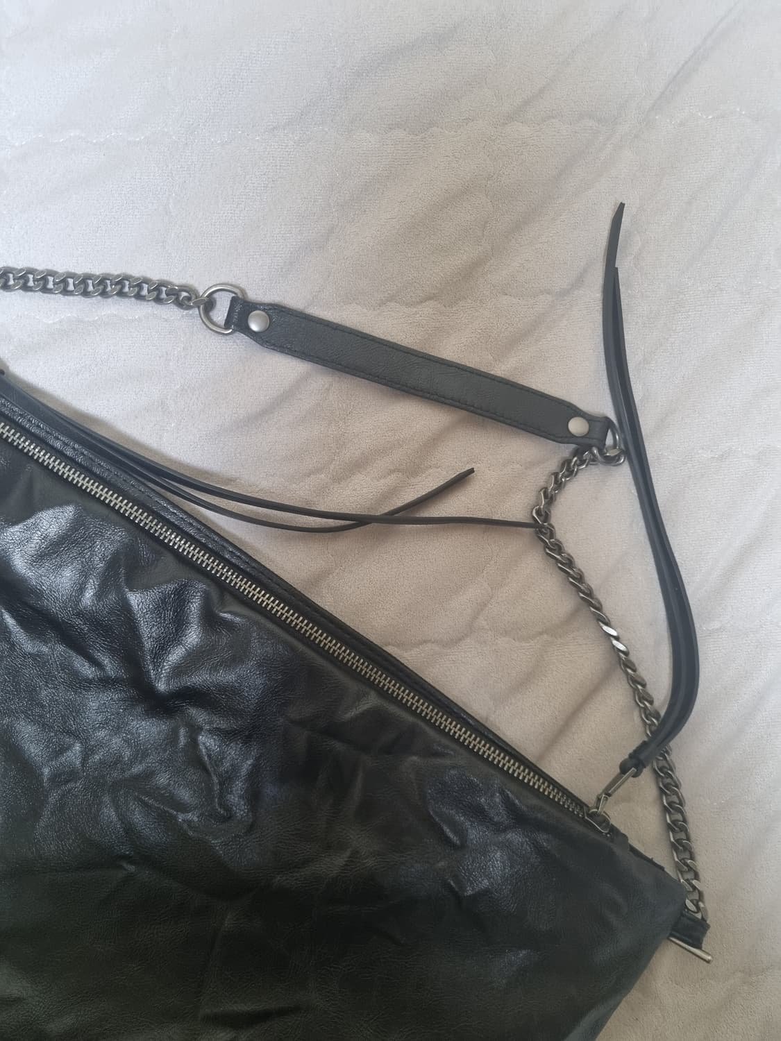 자라 락커 토트백 블랙 상품이미지3