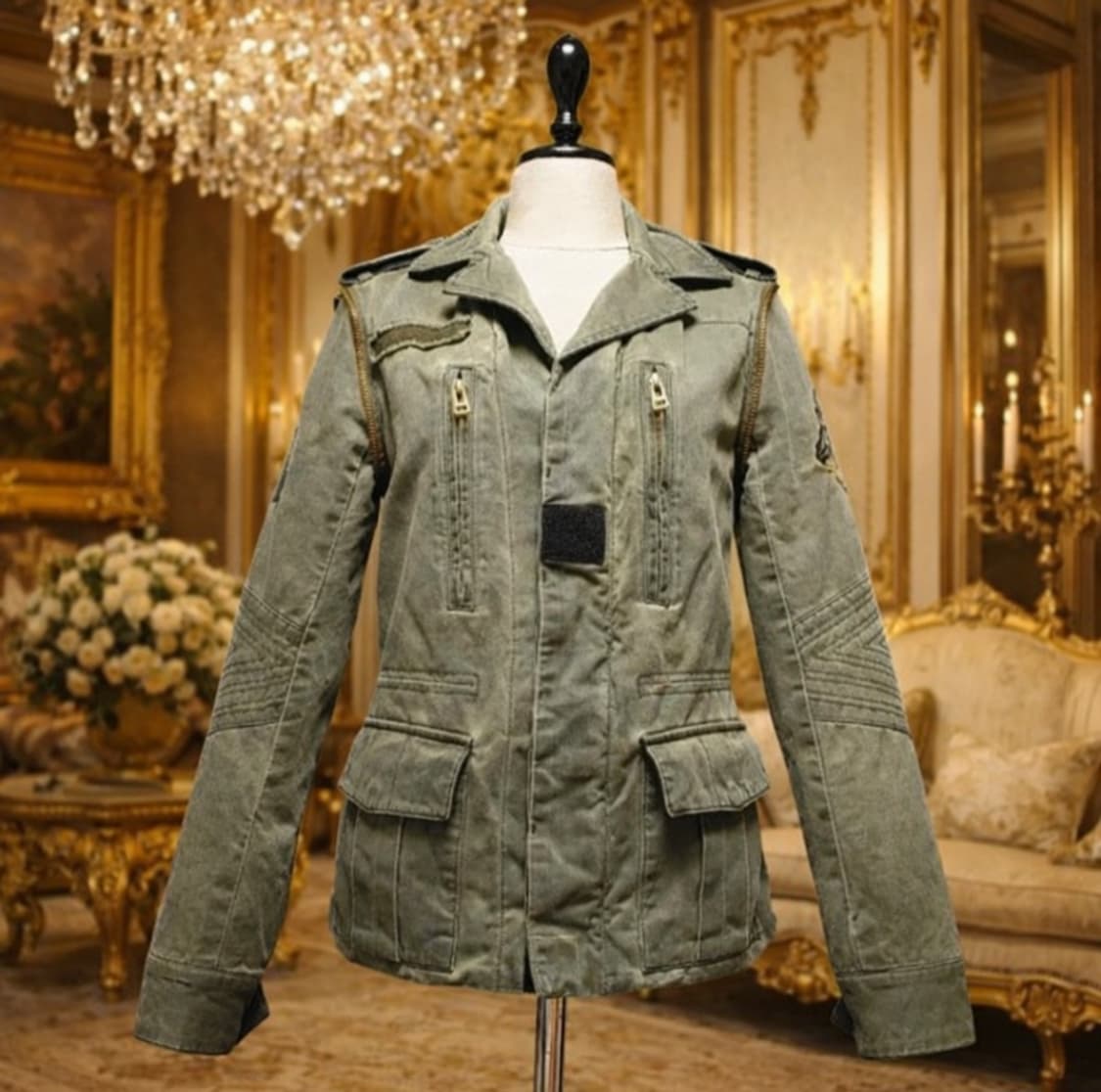 쟈딕앤볼테르 울프 야상 / 국내 매장 구매 / S (55) 상품이미지1