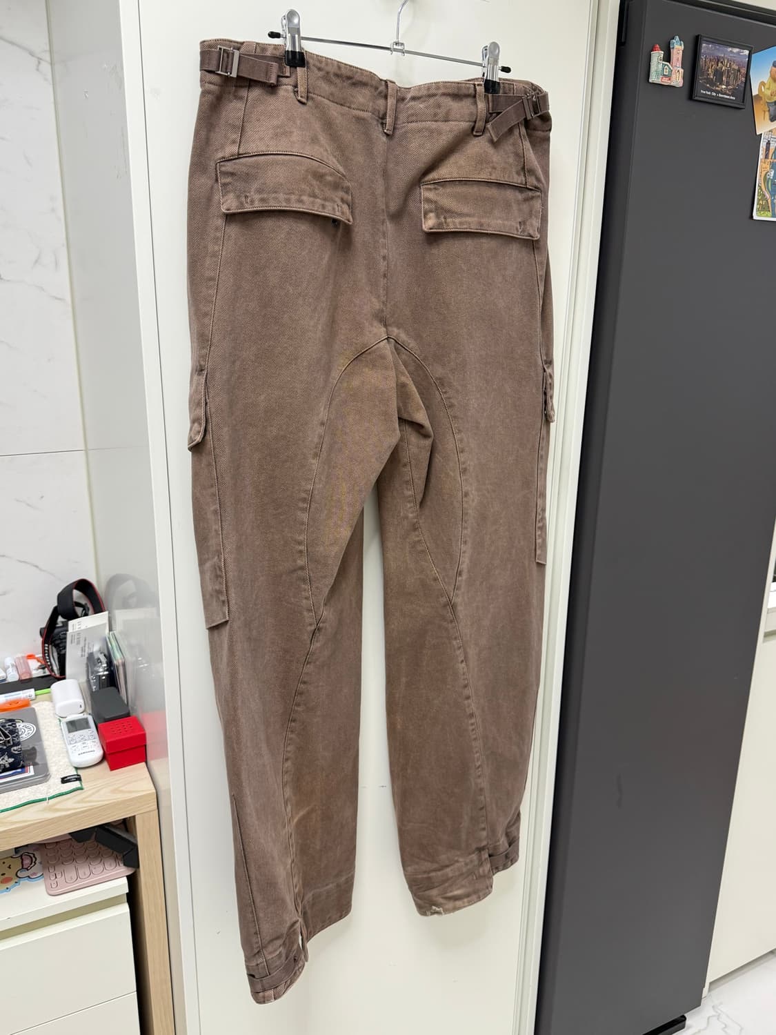 (2) symm mono flap pocket pants brown 상품이미지4