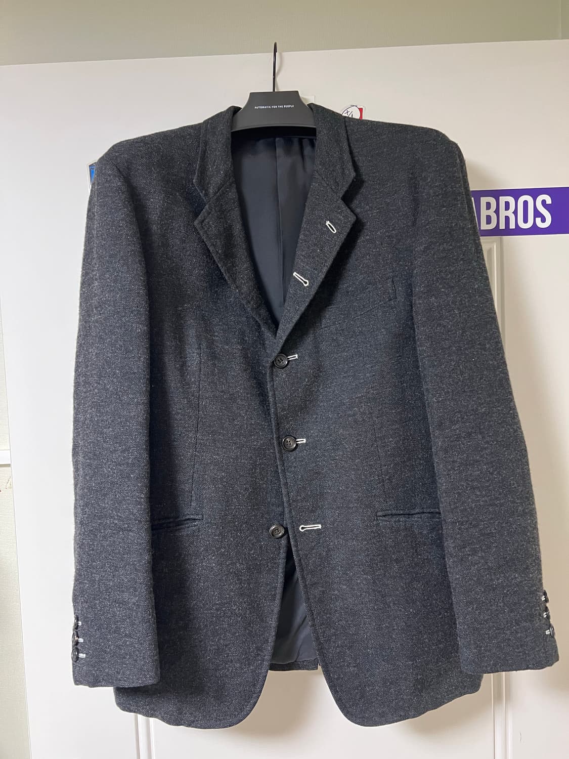 [L] 꼼데가르송 옴므 울 블레이저 상품이미지2