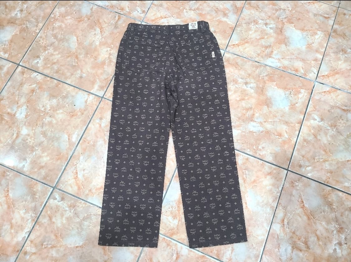 MCM LEGERE 엠씨엠 레게제 로고 면바지 상품이미지2