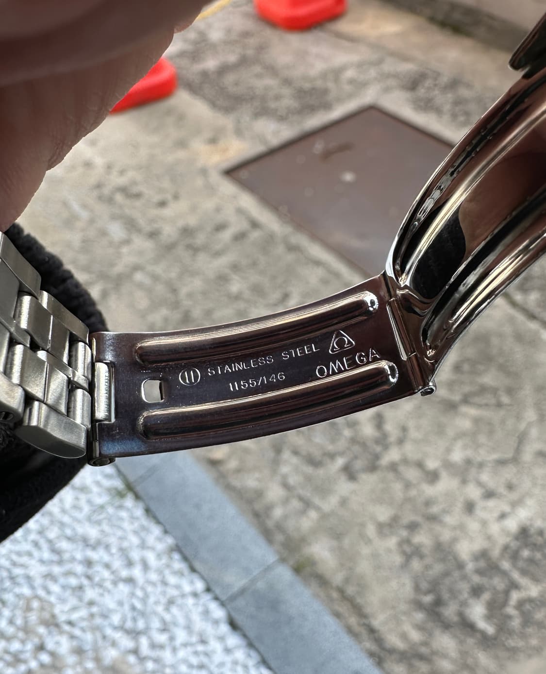 오메가 컨스틸레이션 36미리 민트스카이 다이얼 남성 자동 시계 상품이미지5