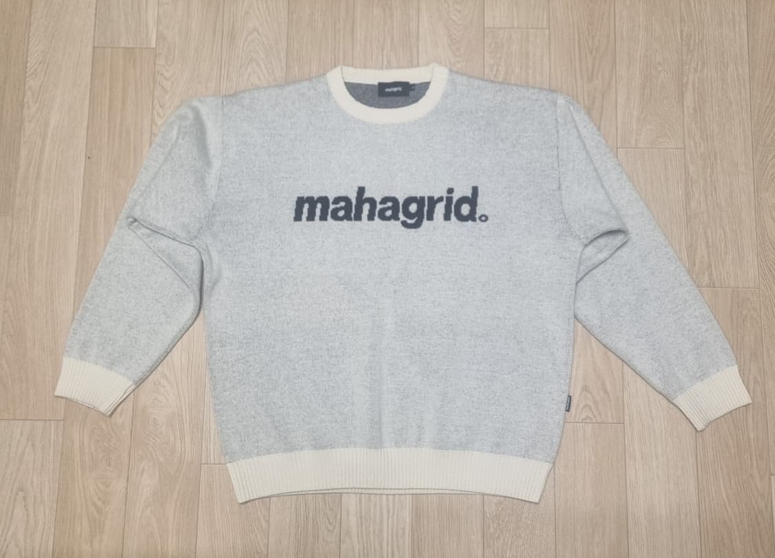 마하그리트 로고 니트 상품이미지2