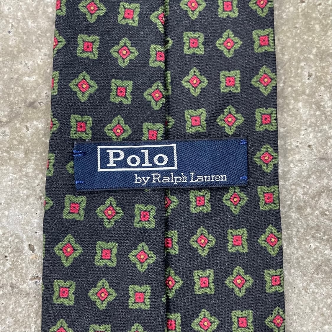 빈티지 폴로 울 타이 상품이미지6