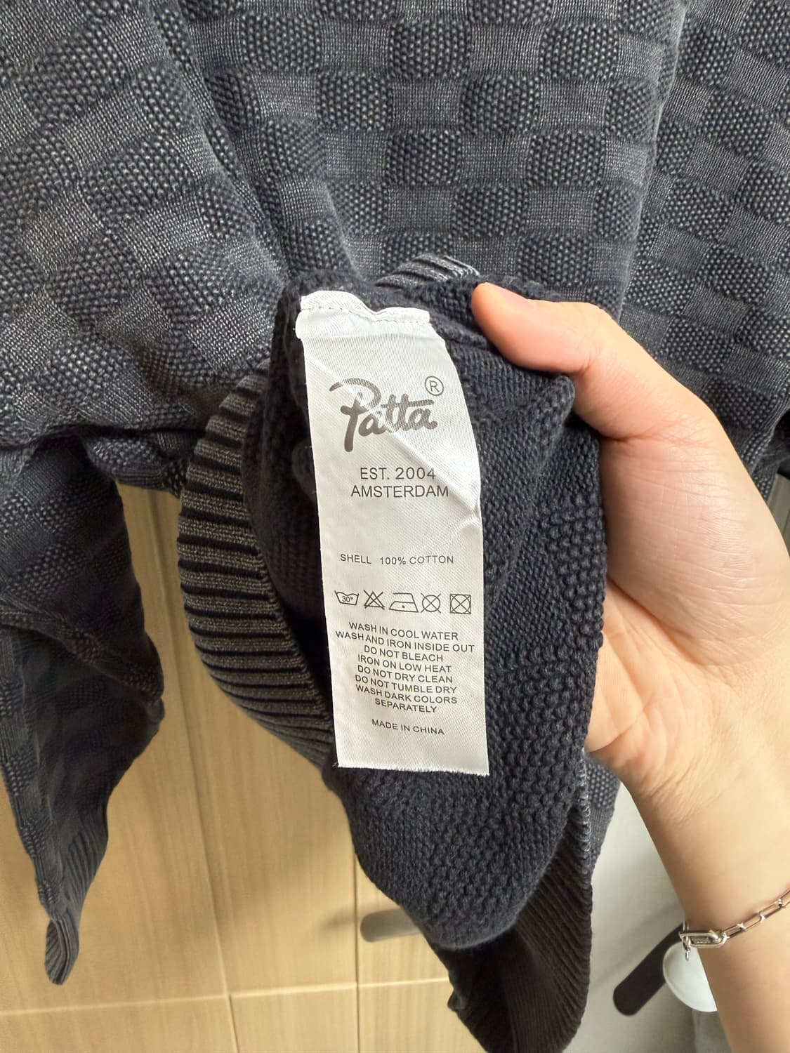 [L] patta 코튼 니트 상품이미지3