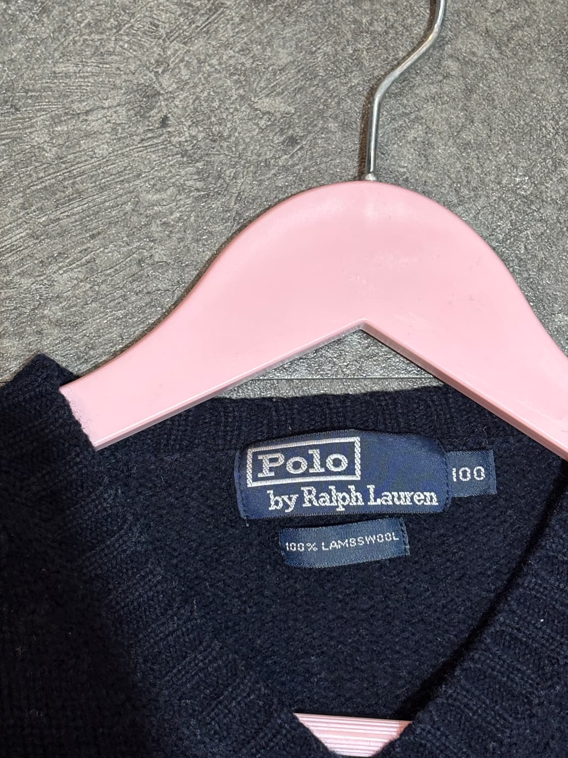 폴로 랄프로렌 브이넥 니트 스웨터 100사이즈 상품이미지5