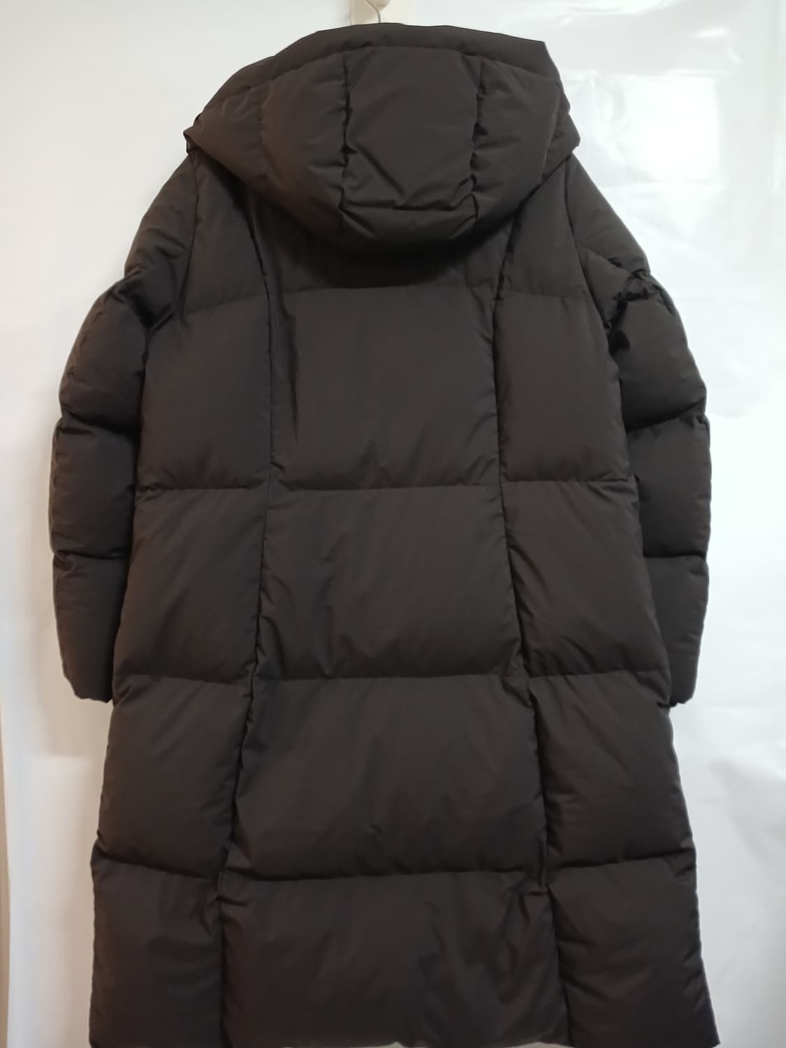 (새상품,90)코오롱스포츠 여성 구스다운 스노우문 다크브라운 상품이미지6