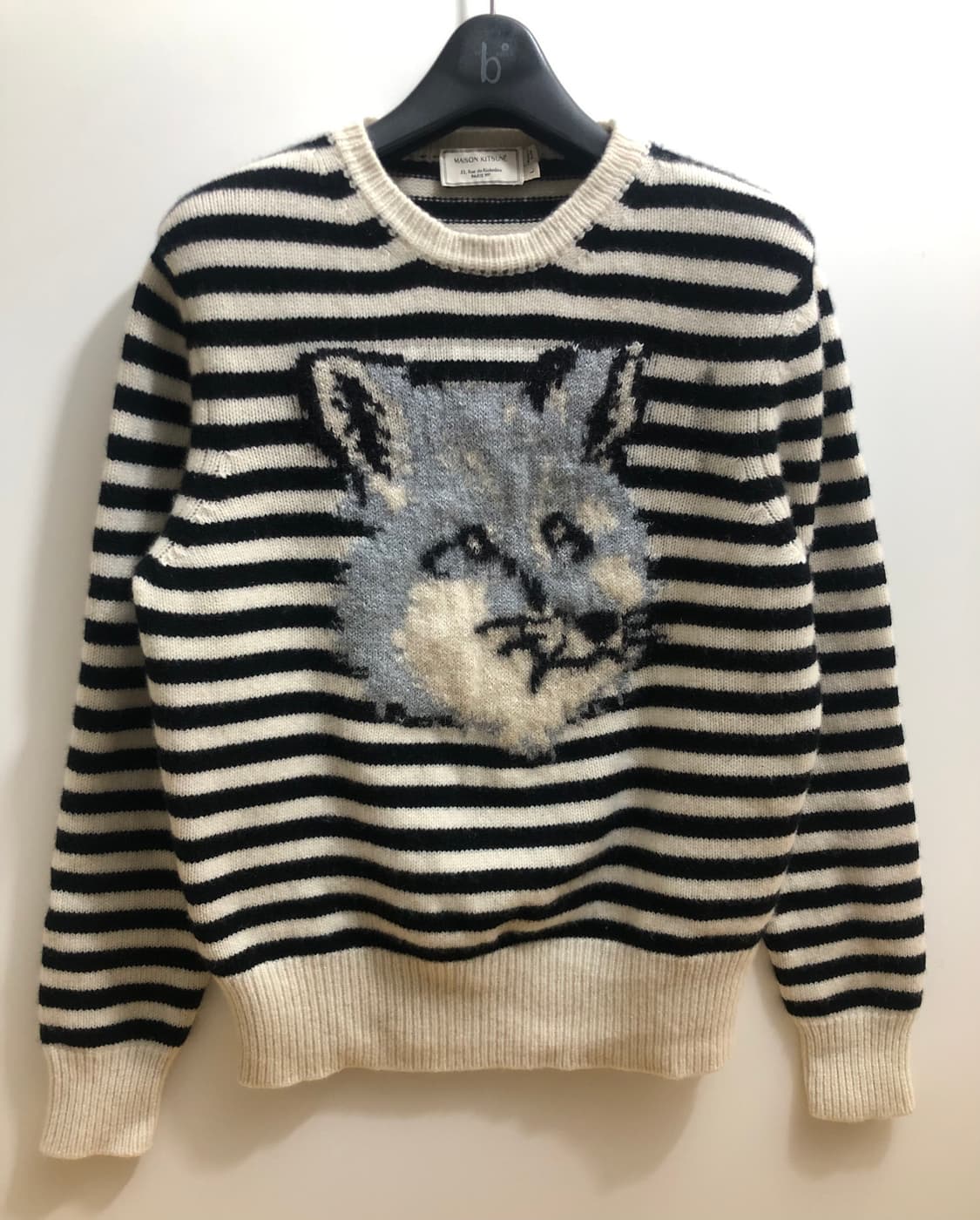 [여성L] 메종키츠네 폭스헤드 니트 상품이미지1