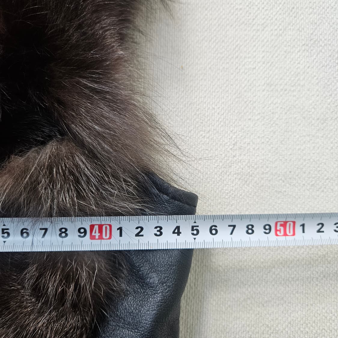 66 카시바디 여성 폭시 퍼 양가죽 조끼 0401Y 상품이미지5