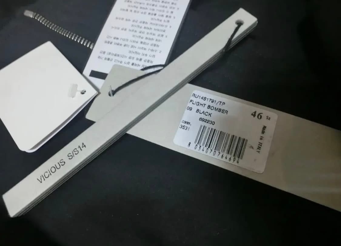 릭오웬스 플라이트 봄버 14ss 새상품 상품이미지6