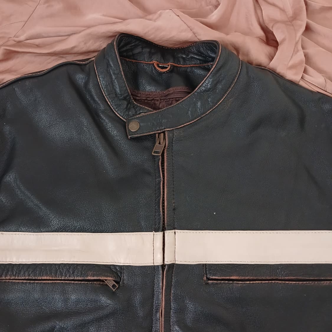 가죽라이더자켓 / USA 상품이미지3