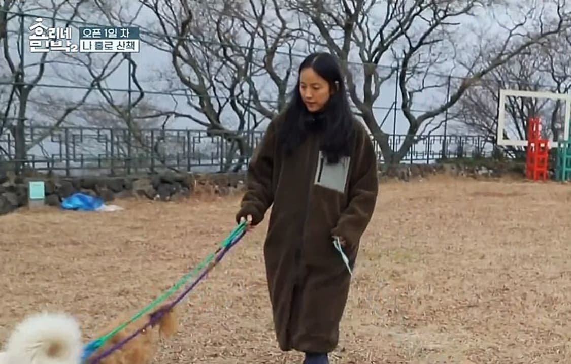 허이드아웃 롱 후리스(이효리 후리스) 상품이미지5