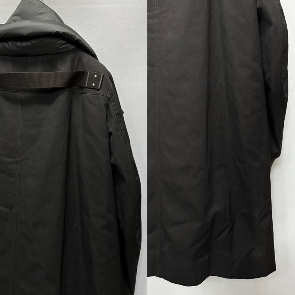 릭오웬스 하이넥 패딩 롱 코트 ( 95~100 ) 상품이미지6