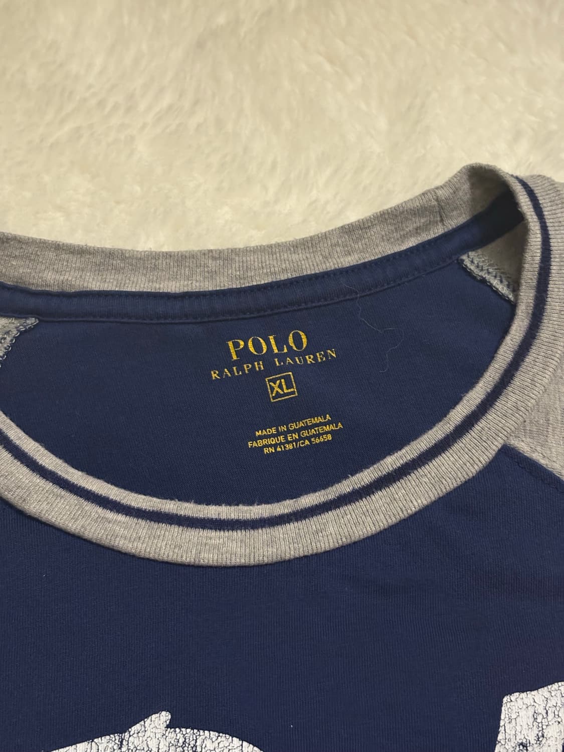 POLO 폴로 빅로고 빈티지 나그랑 반팔티셔츠 상품이미지3