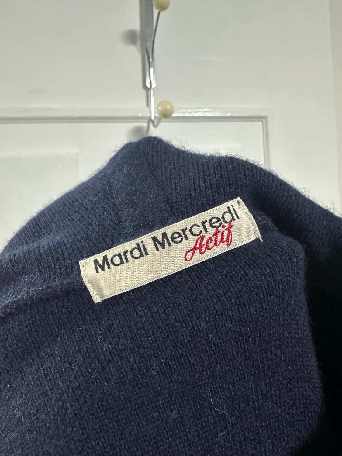 마르디 메크르디 악티프 후드 니트 상품이미지3