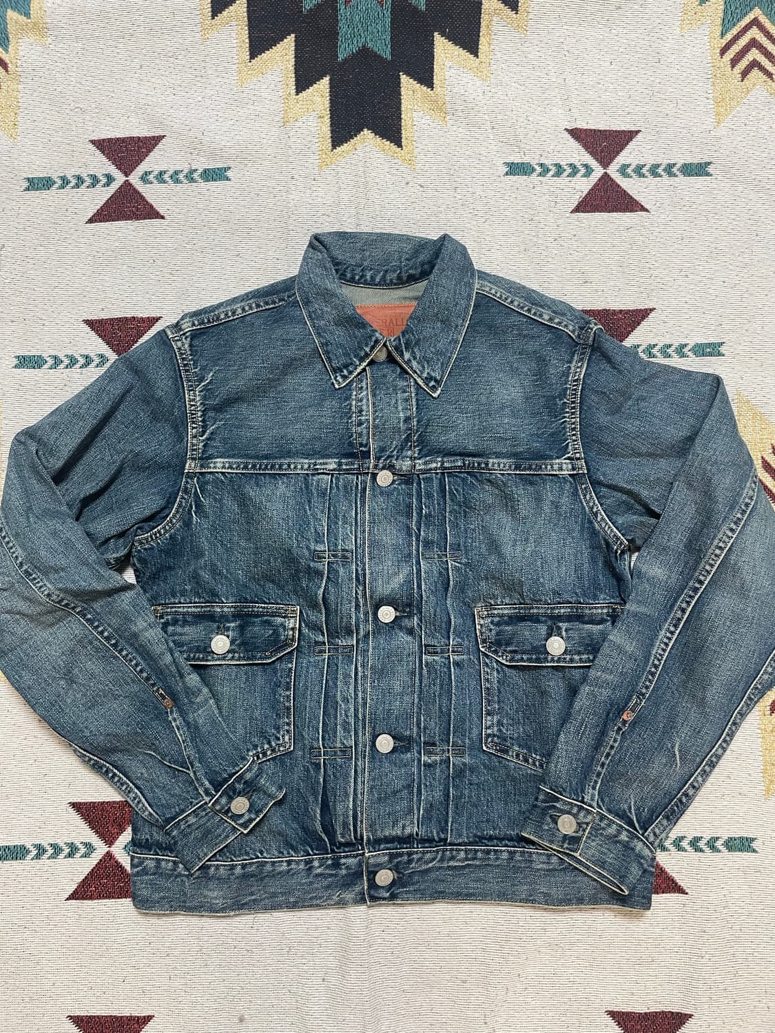RRL 오버데일 데님자켓(S) 상품이미지1