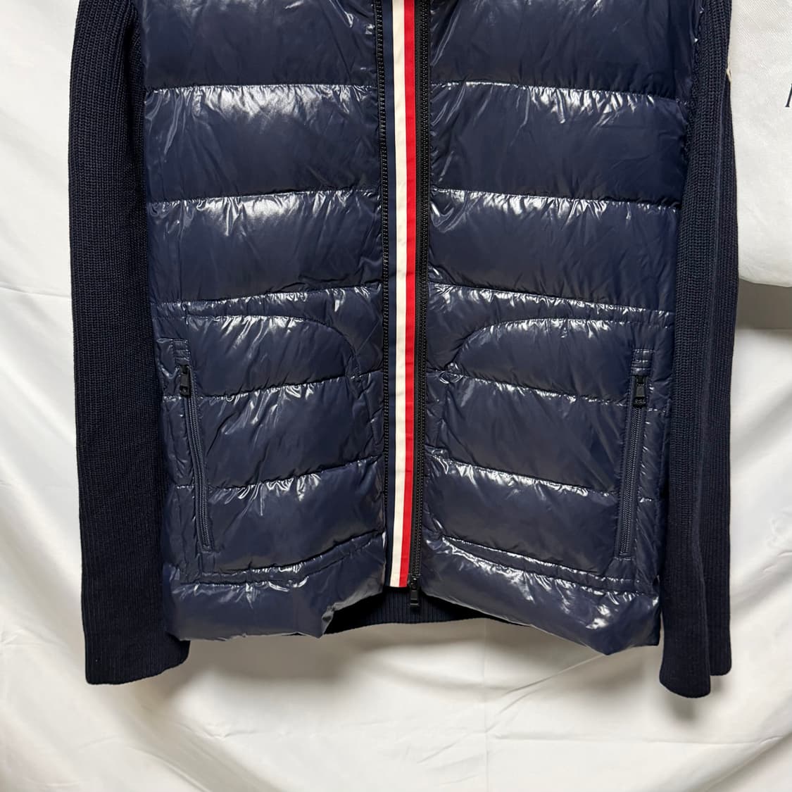 [S+급/2XL] 몽클레어 삼선 니트패딩 유광 마그리온 트리콧 상품이미지4