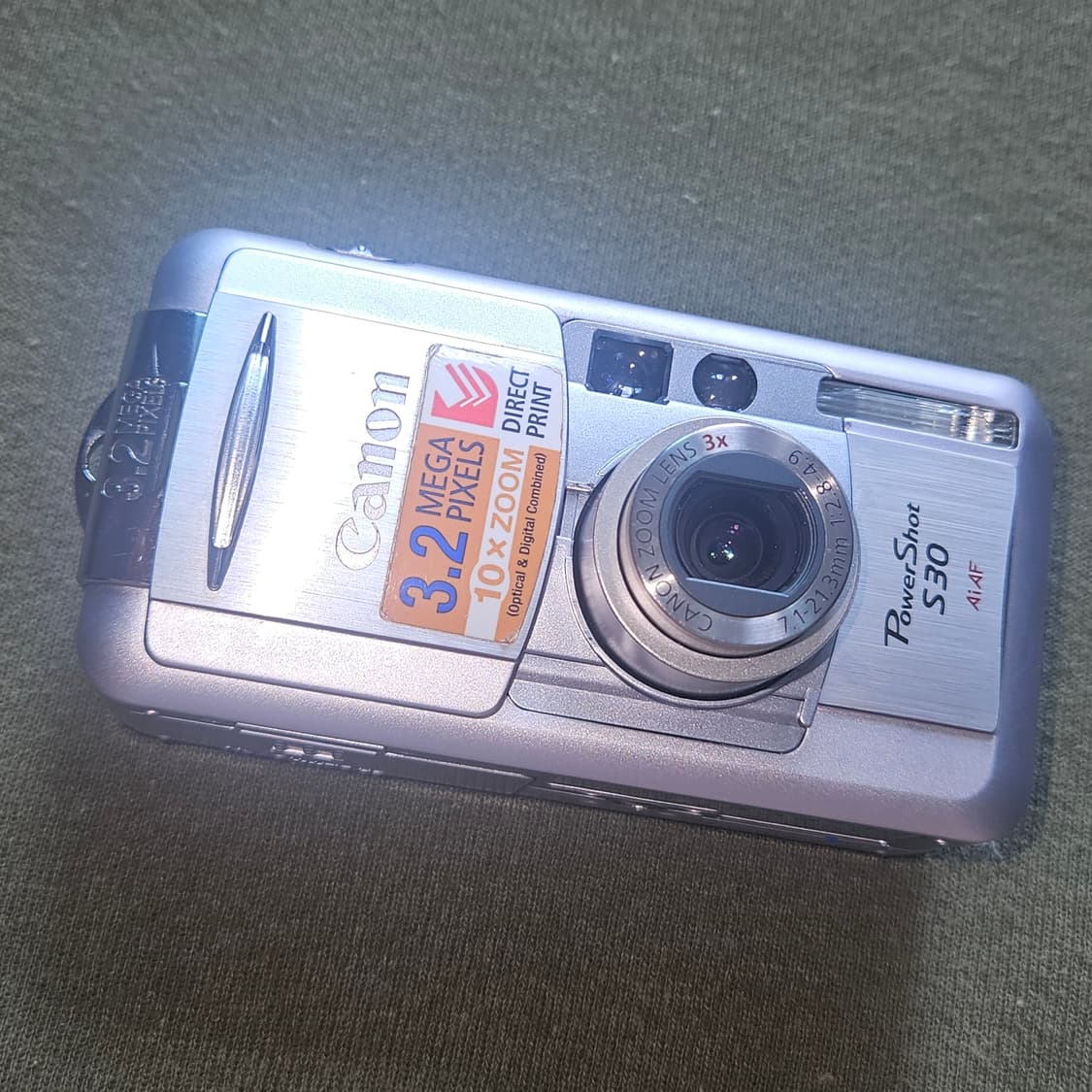 캐논 파워샷 s30 빈티지 디카 판매합니다 상품이미지5