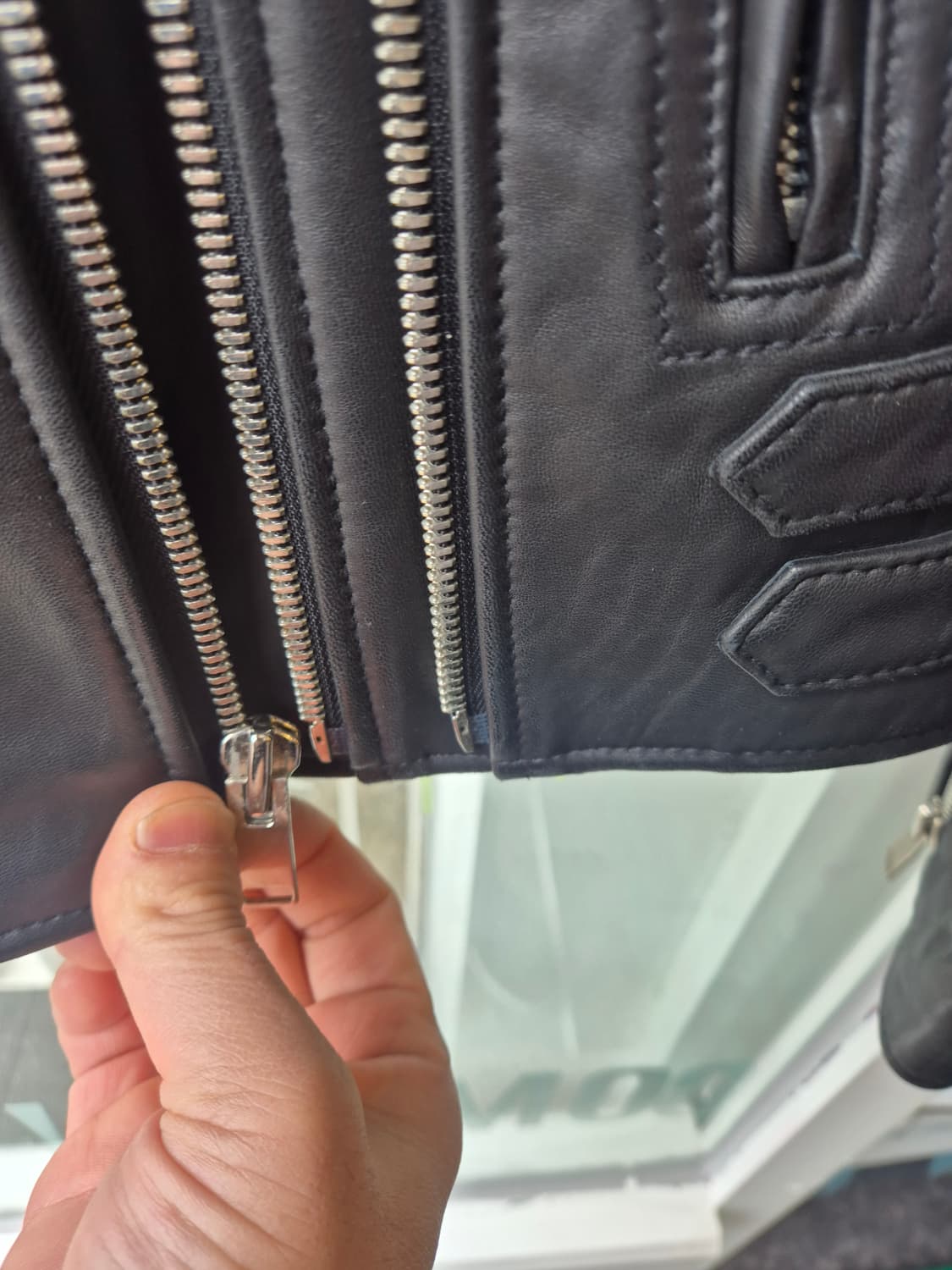 Gold Mine 가죽 라이더 자켓입니다 상품이미지8