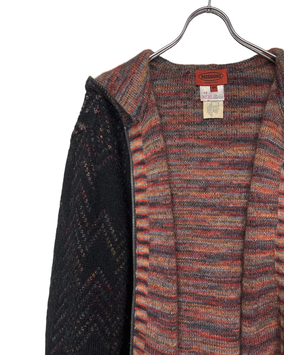 MISSONI Mohair Knit Zip-Up Hoodie 상품이미지2