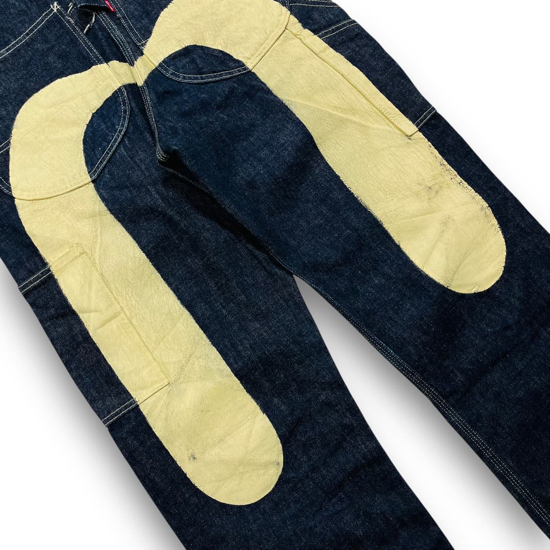 에비수 OG 아카이브 빅로고 페인티드 공구 서스펜더 팬츠 상품이미지5