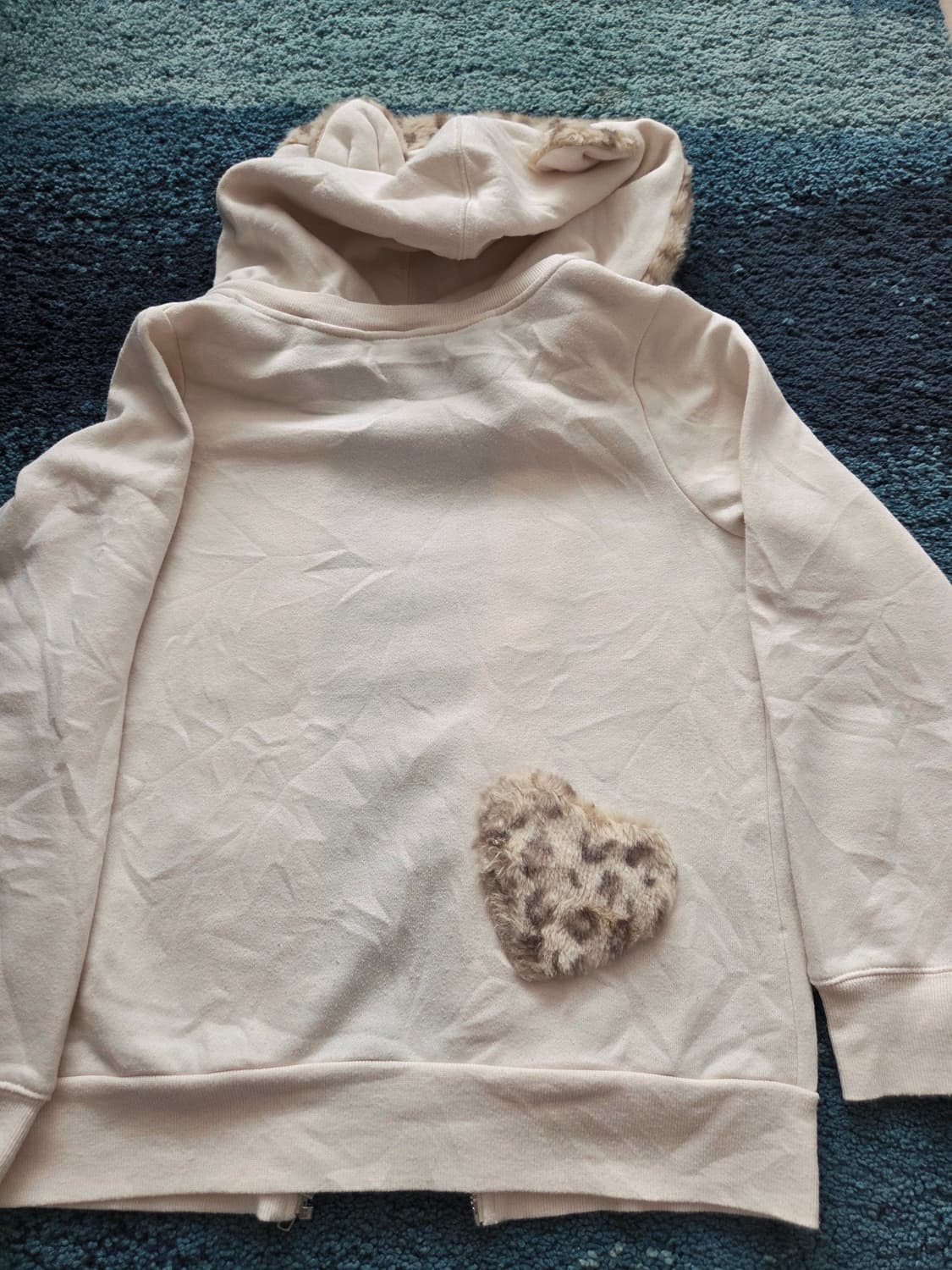 Y2k 빈티지 Mezzo piano 동물귀 후드집업 M사이즈 상품이미지6