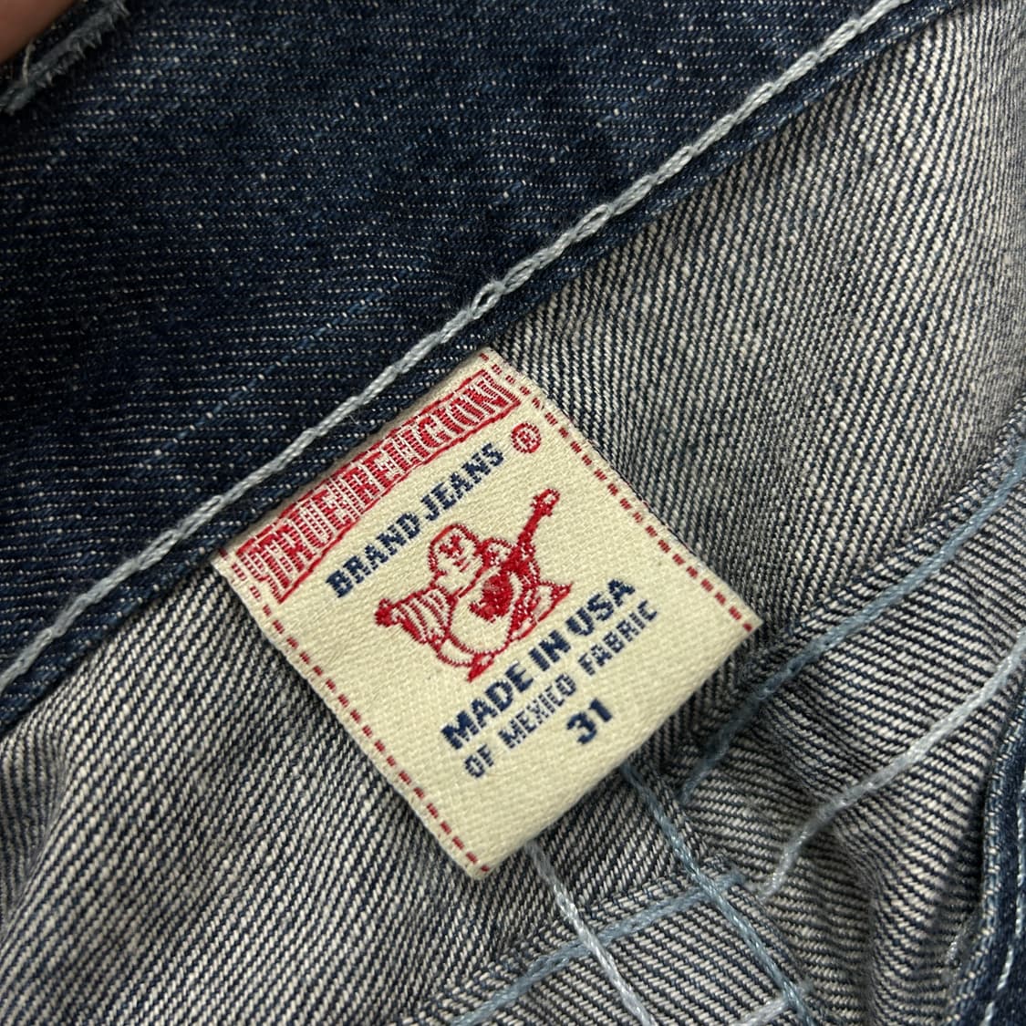 트루릴리전 섹션 스트레이트 데님팬츠(31) 상품이미지4